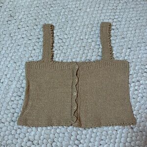 Kordal Cropped Knit Tank